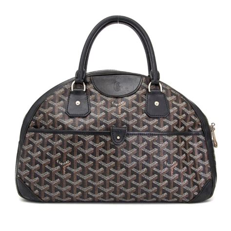 goyard bowler bag|maison Goyard bowling bags.